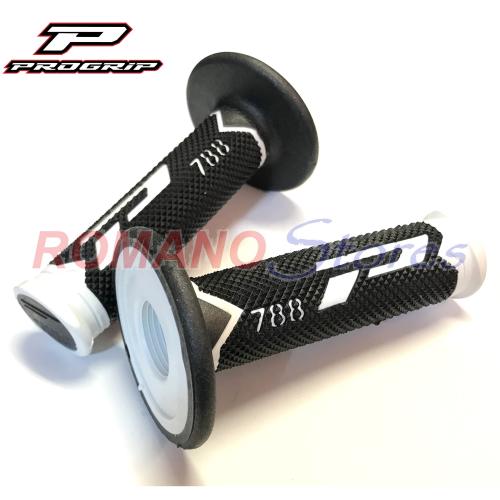 MANOPOLE MOTO PROGRIP CROSS BIANCO/NERO/TITANIO TRIPLE DENSITY 788/218 Mx S/FORO