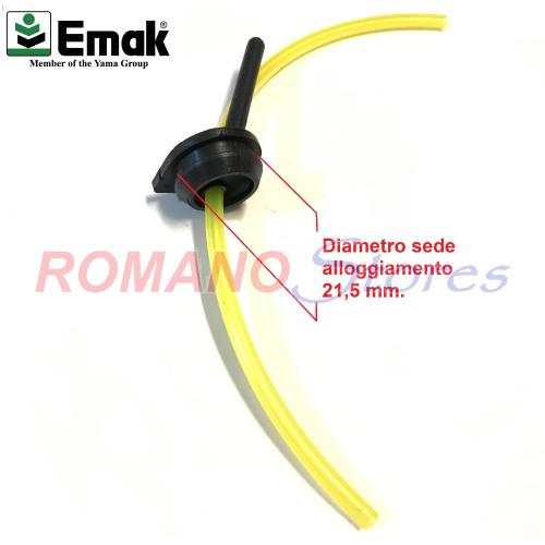EMAK RACCORDO SERBATOIO BENZINA CON RIFIUTO OM. GS260