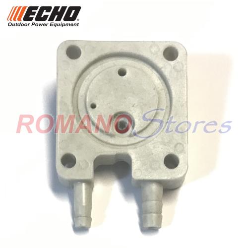 BASE PRIMER / MEMBRANA LATERALE C/RACCORDI TUBI ECHO CARBURATORE ZAMA RB-K94