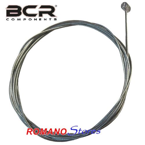 CAVO FILO FRENO FRIZIONE MOTO E SCOOTER MM.1.9x2500 TESTA CILINDRICA 9x8 mm.