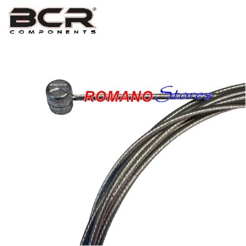 CAVO FILO FRENO FRIZIONE MOTO E SCOOTER MM.1.9x2500 TESTA CILINDRICA 9x8 mm.