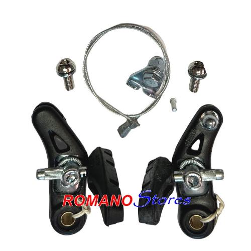 FRENI MTB CANTILEVER NERI RICOPERTI IN NYLON