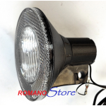 FANALE ANTERIORE ALOGENO C/INTERRUTTORE PER DINAMO AL MOZZO BASTA