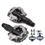 SHIMANO PEDALI PDM-520 SPD NERI CON TACCHETTE SM-SH51 NERI