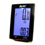 CICLOCOMPUTER BYTE MISURO WIRED NERO