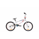 CICLO 20" WHISTLE FREESTYLE KANGEE WHITE/BLUE/RED