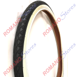 COPERTURA 24x1.75 SCANALATO NERO/BIANCO CHAOYANG H460