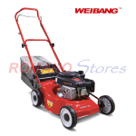 RASAERBA WEIBANG A SCOPPIO IN ACCIAIO A SPINTA WB455HC-OP LON.1P65FE 139Cc.