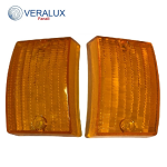 VETRO FRECCIA ANT. DX/SX PIAGGIO PK50/125S "COPPIA" ARANCIO