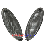 VETRO FRECCIA ANTERIORE MALAGUTI F15 FIREFOX FUME' "IN COPPIA"