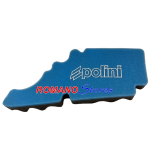 FILTRO ARIA PIAGGIO VESPA LX 50/LXV 125/150 APRILIA SPORT CITY 50/125 "POLINI"
