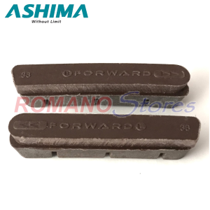 PATTINI FRENO ASHIMA IN SUGHERO PER CERCHI CARBON 54 mm. PER FRENI CAMPAGNOLO