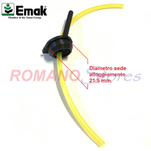 EMAK RACCORDO SERBATOIO BENZINA CON RIFIUTO OM. GS260