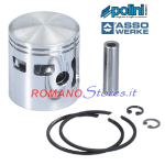 PISTONE POLINI PIAGGIO BRAVO / CIAO / SI / GILERA CBA D.46.00 SPINOTTO D.10 mm.