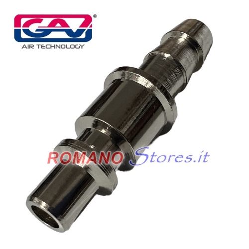 RACCORDO PER RUBINETTO RAPIDO A FASCETTA PER TUBO D.08 PER COMPRESSORI