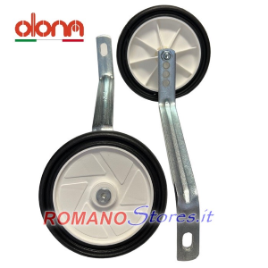 STABILIZZATORI PER BICICLETTA PER RUOTE DA 16" A 20" SPORT AL MOZZO SENZA CAMBIO