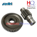 INGRANAGGI SECONDARI ALLUNGATI POLINI PIAGGIO TYPHOON/NRG Z=14-48 D.17.67