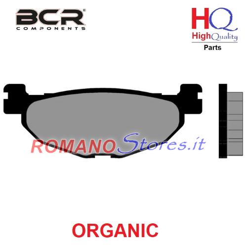 PASTIGLIE FRENO BCR ORGANIC POSTERIORI 3078 FD.0378 ORGANIC YAMAHA MAJESTY/TMAX