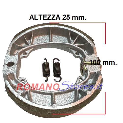 GANASCE FRENO NIFO GF.0256 ADLY/APRILIA/BENELLI/CAGIVA/HONDA