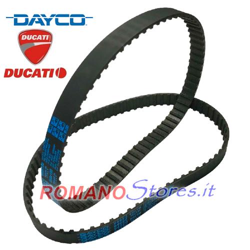 CINGHIA DI DISTRIBUZIONE DAYCO PER CAGIVA ELEFANT DUCATI MONSTER 400 750 Cc. "2Pcs"
