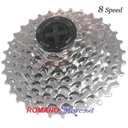 ROCCHETTO A CASSETTA  8 VEL. ADATT.SHIMANO 11-32T