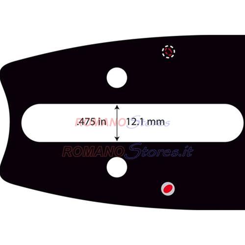 BARRA 45x0.325"X0.063"X1.6MM. STIHL 74MGL