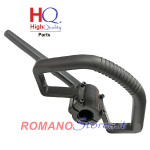 IMPUGNATURA SINGOLA D.26 CON ANTIVIBRANTE E ASTA PROTETTIVA