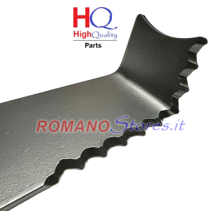 DISCO DECESPUGLIATORE 2 TAGLI RICURVO SEGHETTATO MM.300 x 25.4 x 3 ATTILA