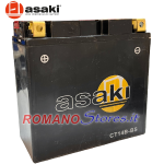 BATTERIA SIGILL.12V/12AH CT14B-BS ASAKI CON SOLUZIONE