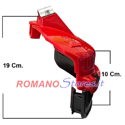 Parasassi Universale Per Decespugliatori - Adatto A Aste 26-28mm, Con Lamella Tagliafilo - Foto 12