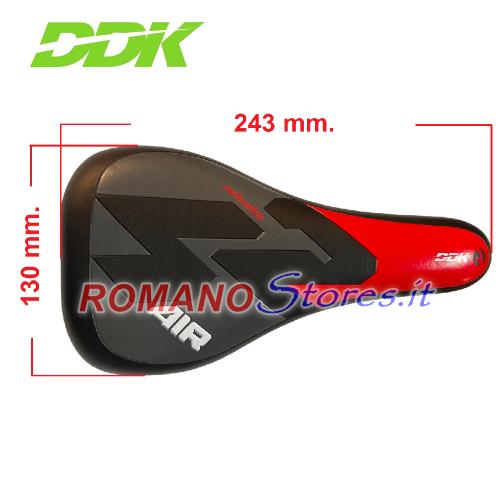 SELLA DDK PER BICICLETTA DA 20"  BMX FREESTYLE MTB NERA