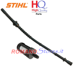 TUBO PESCA MISCELA CON RACCORDO + FILTRO TIPO STIHL FS120 FS200 FS250 FS300 FS350