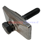 PIASTRA FISSAGGIO CAVALLETTO CICLO CON BULLONE 10x60