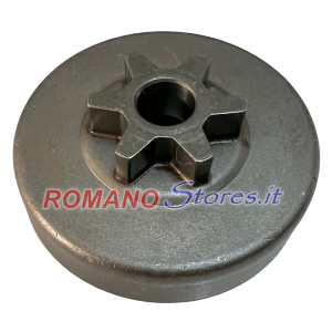 CAMPANA FRIZIONE + GABBIA RULLI OREGON PER ECHO CS 280E 290 CS300EVL 3/8" 91  6 DENTI