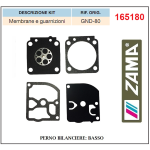 GUARNIZIONI+MEMBRANE ZAMA GND-80 