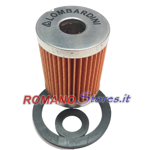 FILTRO NAFTA + 2 GUARNIZIONI ORIGINALE LOMBARDINI 6LD LDA RUGGERINI