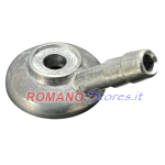 PIPETTA RACCORDO TUBO BENZINA IN ALLUMINIO CARBURATORE DELLORTO SHA 14/15/16 SHB