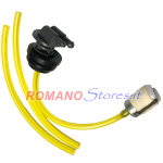 RACCORDO SERBATOIO + GUARNIZIONE + TUBI + FILTRO PESCA EFCO 8220 OLEOMAC 722 726