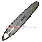 BARRA 25 Cm. 10"x1/4"x0.043"x1.1 STIHL ROLLOMATIC E MINI+CATENA STIHL Maglie 56