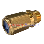VALVOLA SICUREZZA DA 1/4" TARATA 11 BAR