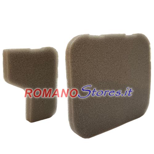 WEIBANG FILTRO ARIA IN SPUGNA ESTERNO+INTERNO MOTORE 1P65FE-N.T. (2 Pezzi)