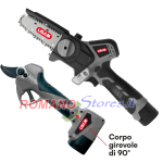 FORBICI A BATTERIA LISAM MK25 + POTATORE MIKRO SG + 3 BATTERIE 16,8 Volts /2 Ah