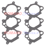 GUARNIZIONE BASE FILTRO ARIA TIPO BRIGGS & STRATTON 272653S / 795629 " 6 Pezzi "