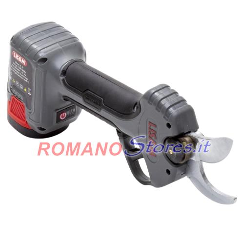 FORBICI DA POTATURA A BATTERIA LISAM TL 37 + 2 BATTERIE 16.8 Volts 4,5 Ah
