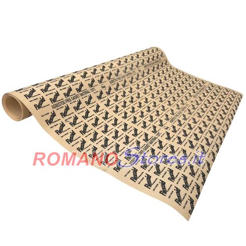 CARTA PER GUARNIZIONI FLEXOID CON SPESSORE 0.4 mm. 1000x1000 mm.