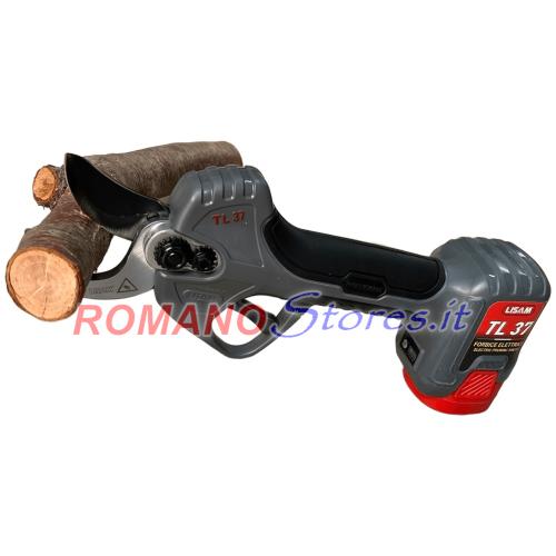 FORBICI DA POTATURA A BATTERIA LISAM TL 37 + 2 BATTERIE 16.8 Volts 4,5 Ah
