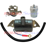 BOBINA ALTA TENSIONE INTERNA + CONTATTI C/PERNO + CONDENSATORE + CAVO IMPIANTO BOSCH / JLO / BRUMI
