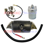BOBINA ALTA TENSIONE INTERNA + CONTATTI + CONDENSATORE + CAVO IMPIANTO BOSCH / JLO / BRUMI