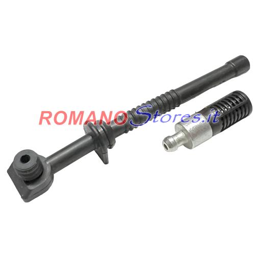 TUBO PESCA OLIO+FILTRO PER MOTOSEGA STIHL 017 018 MS170 MS180 MS180C