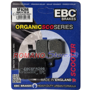 PASTIGLIE FRENO ORGANICHE EBC SFA266 FD.0256 PIAGGIO BEVERLY